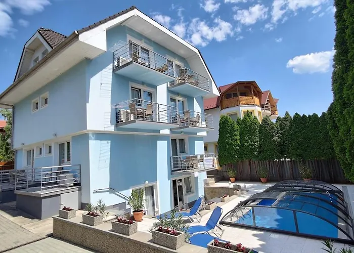 Haustierfreundliches Blue Mediterran Apartment House Balatonfüred