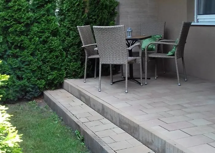 Pet friendly Molo Wellness Garden Apartment Siofok